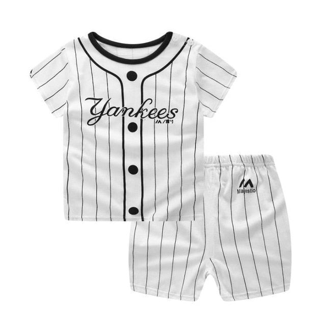 Baby Boy Yankees Shirt Shorts Jersey 