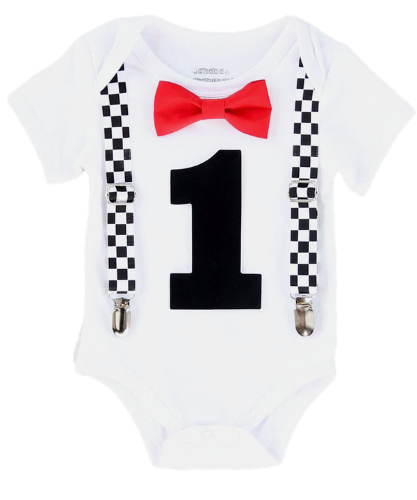 cars 1st birthday outfit