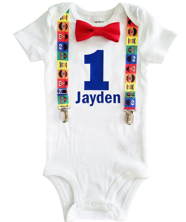 baby 1st birthday outfit boy