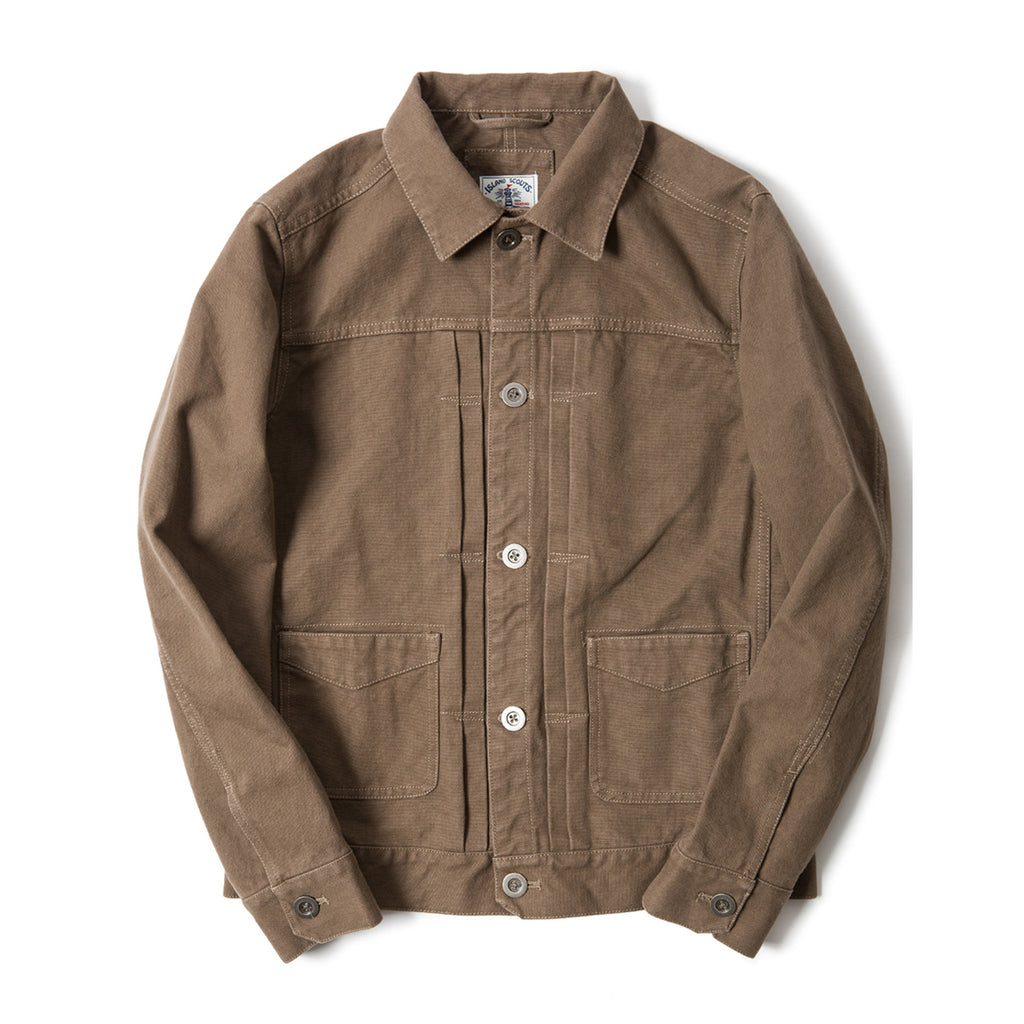 trucker canvas jacket