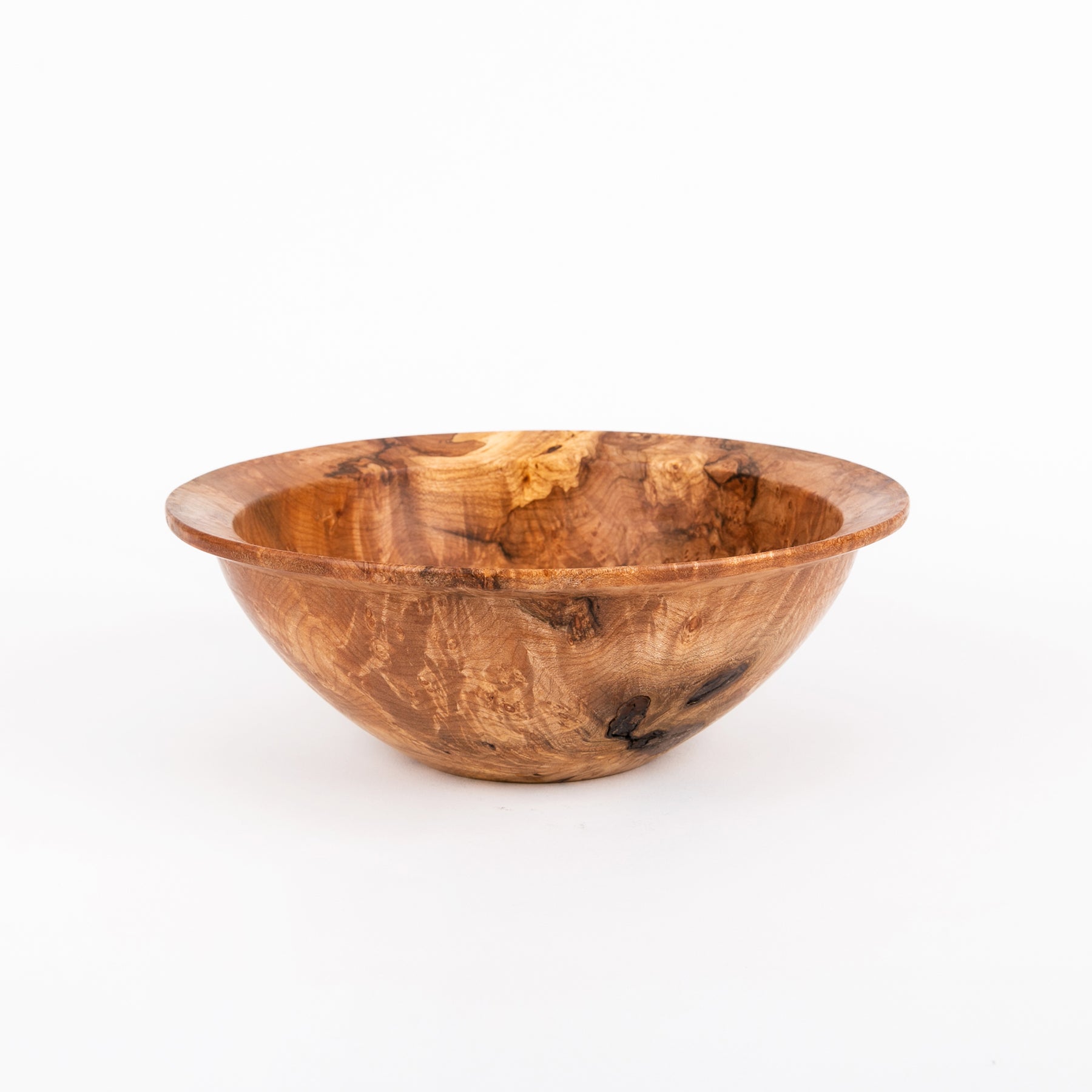 Jake Rockwood Wooden Bowl, Big Leaf Maple 9.75"