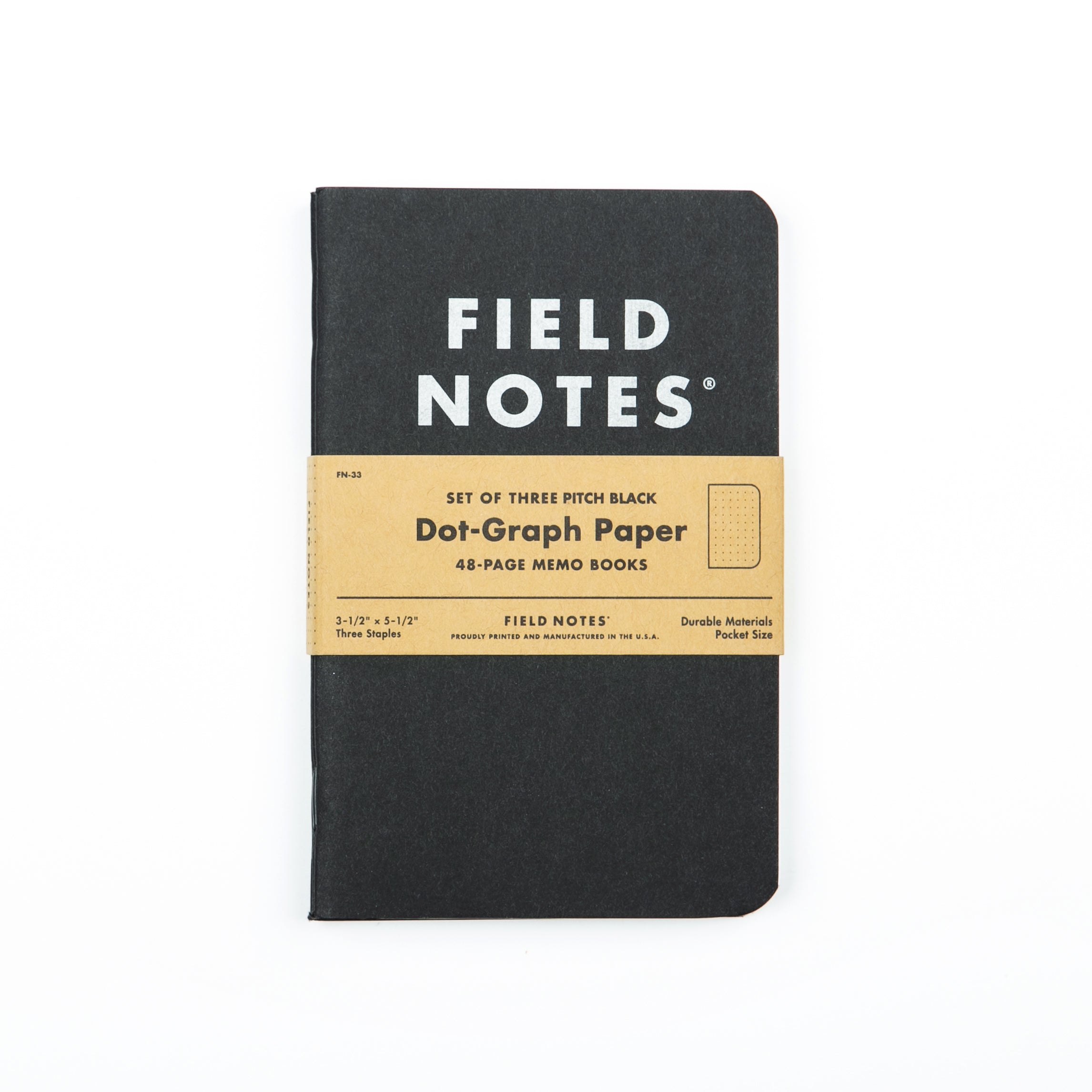 Field Notes "Pitch Black" Edition