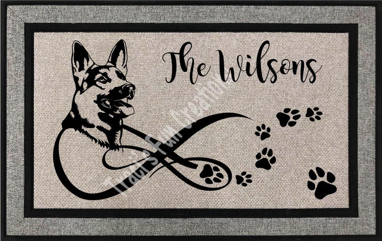 German Shepherd Door Mat