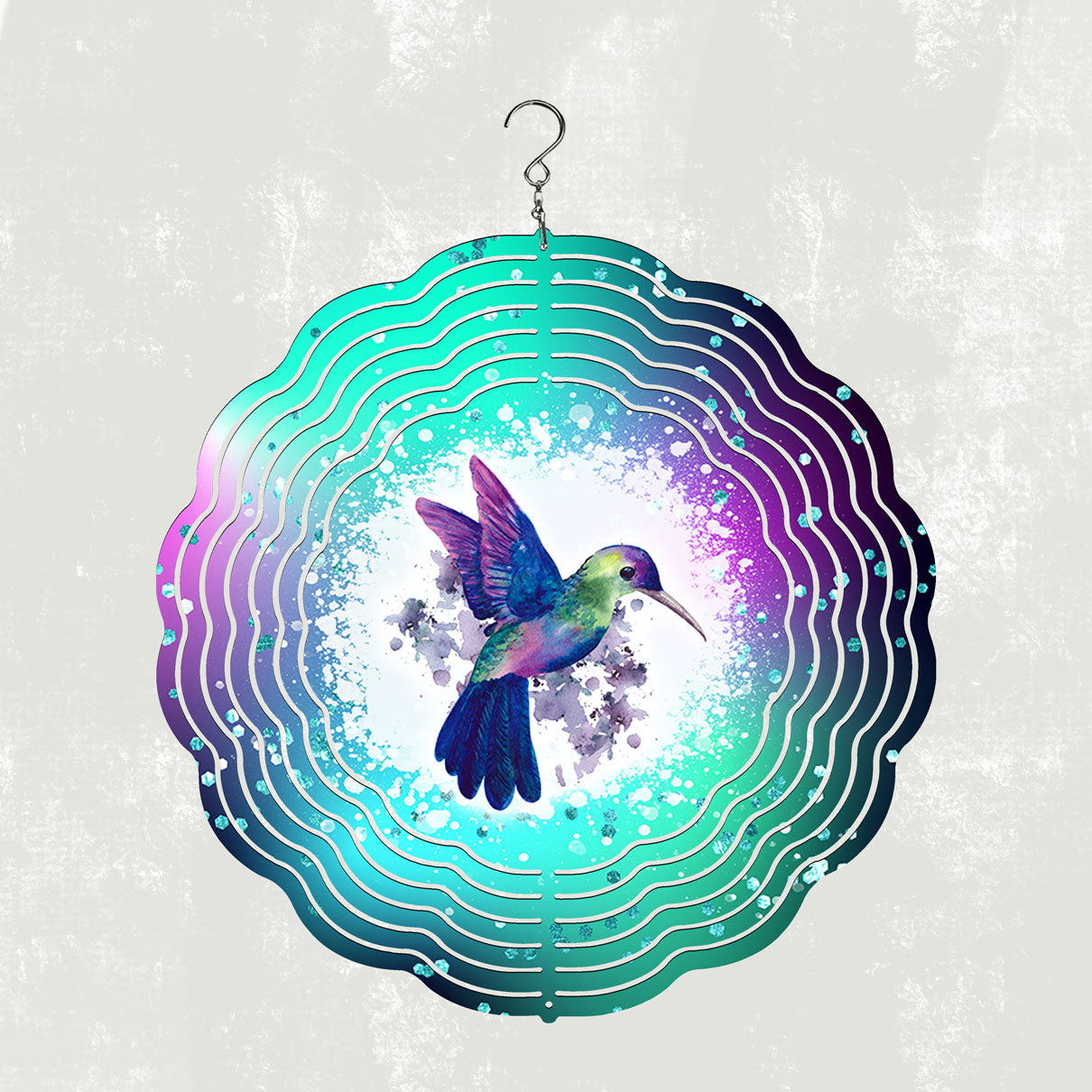 Hummingbird Wind Spinner