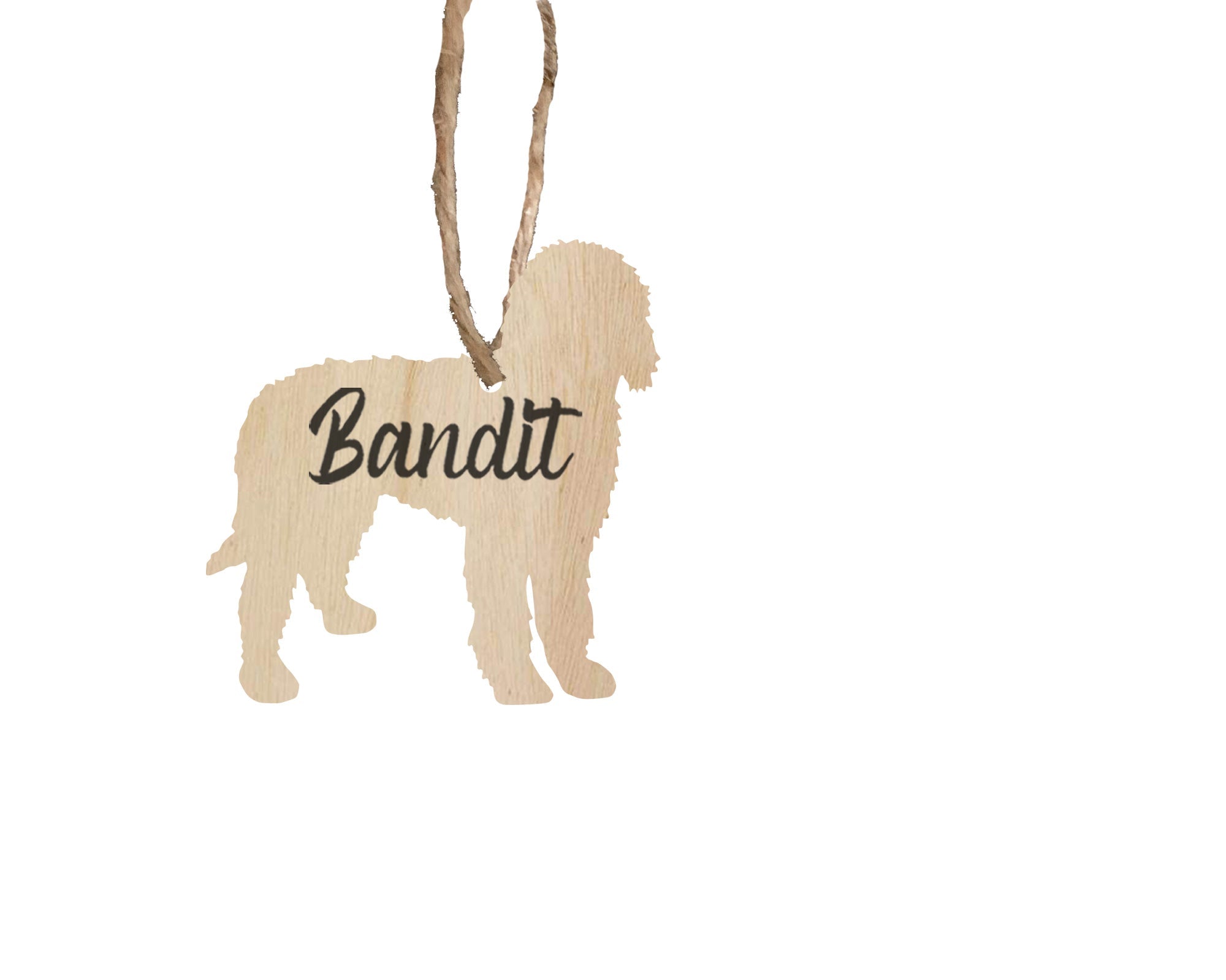 Labradoodle Custom Dog Ornament
