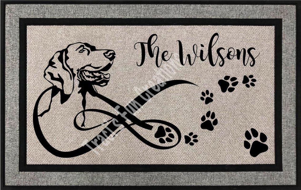 Weimaraner Door Mat