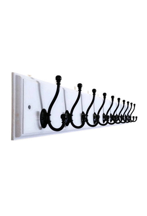 Arbor Way Rustic Wall Coat Hook Rack, Handmade in the USA