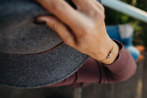 druzy bracelet 