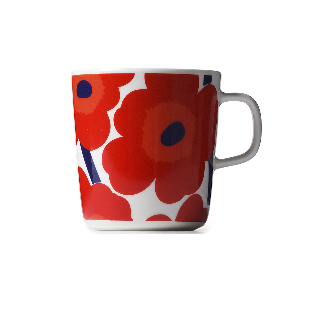 Marimekko Oiva Unikko Large Mug Red – Table Culture