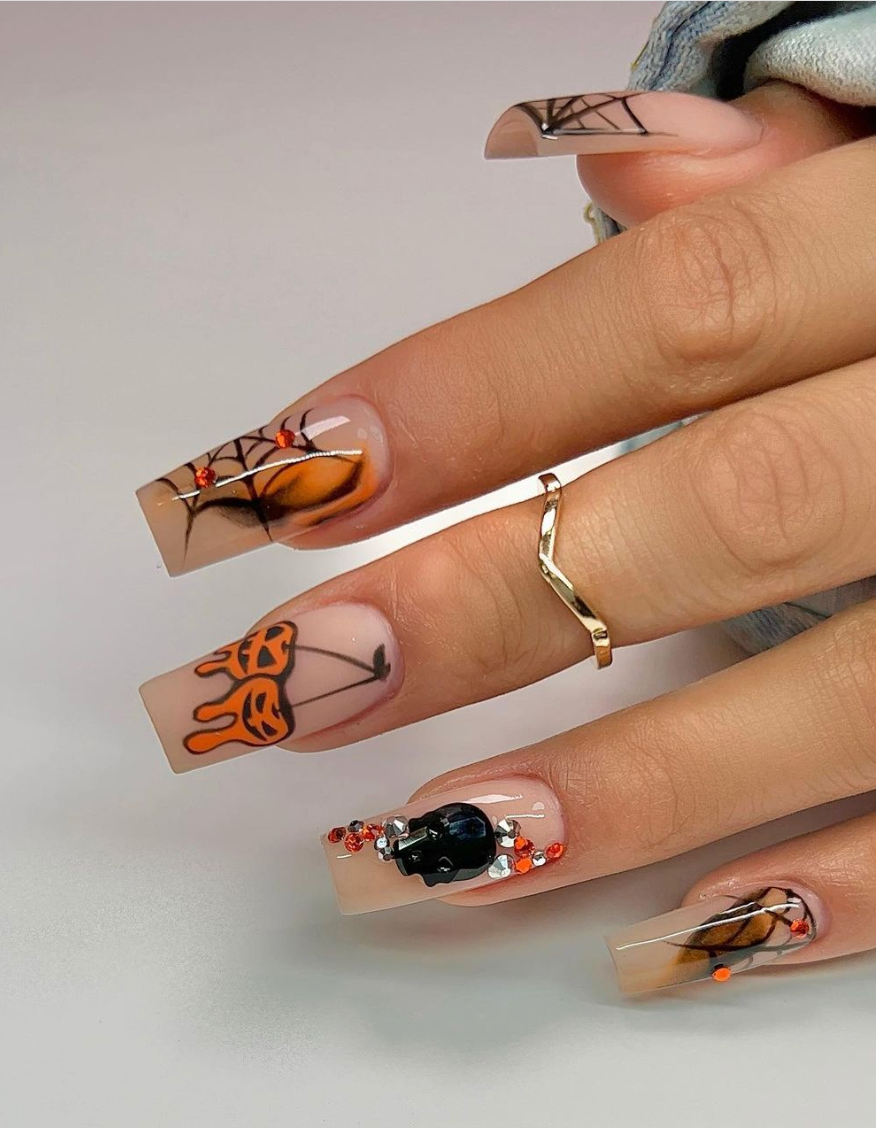 DIY nail art for the win 🏆💅 #nailart #manicure #nailtutorial | TikTok