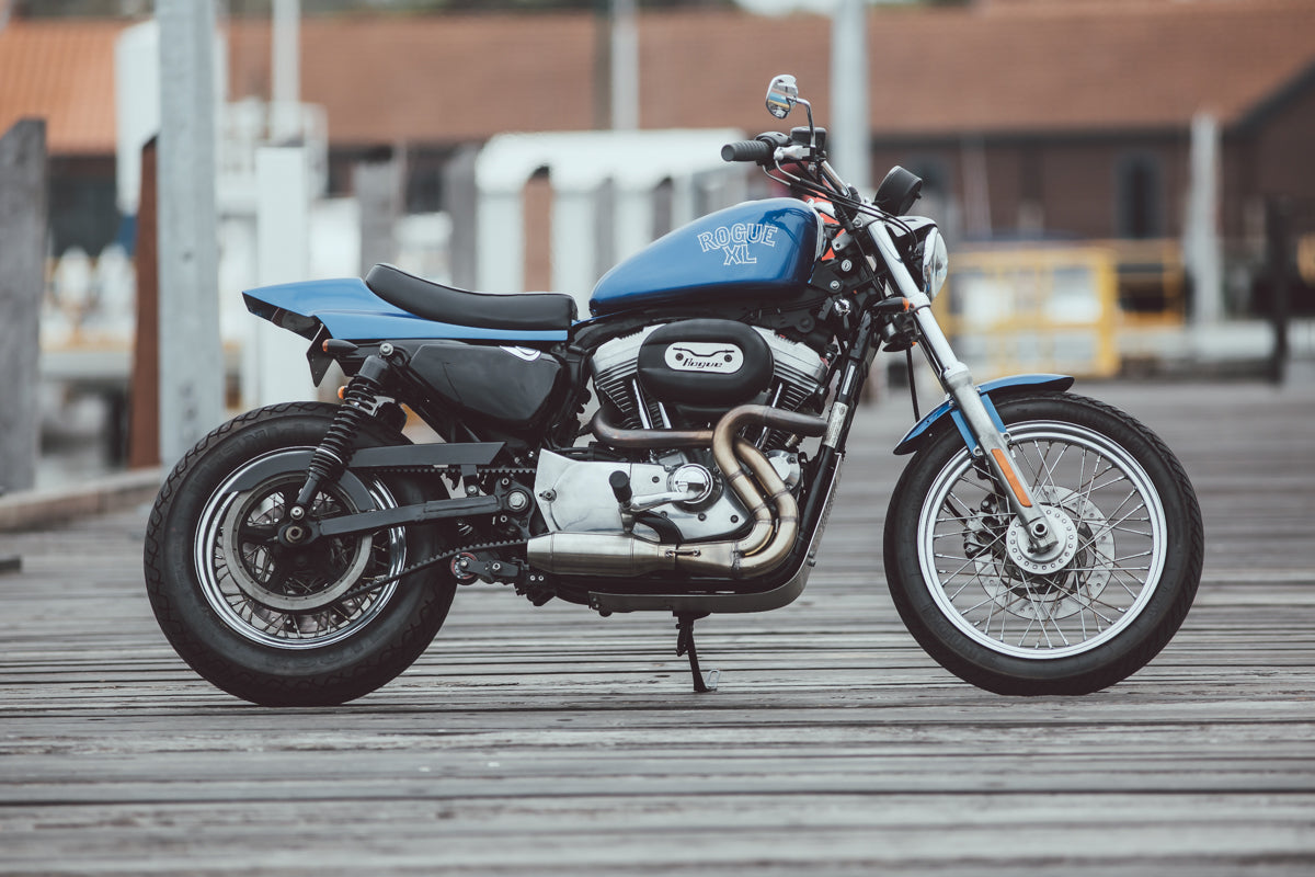 An American Flat Track Inspired Harley Davidson Sportster Rogue Motorcycles