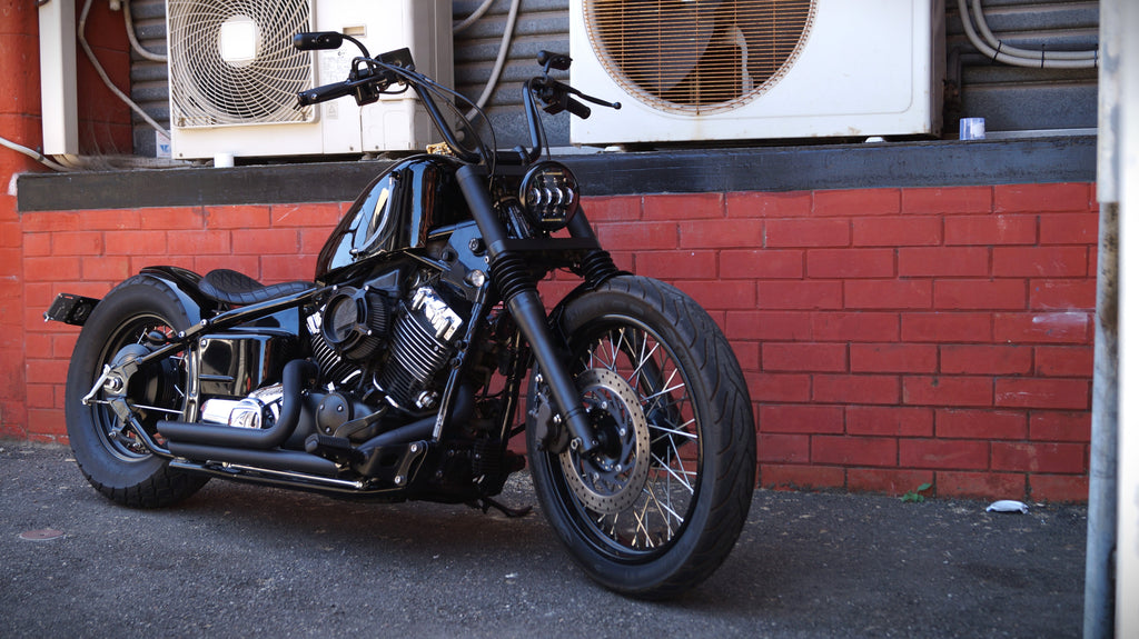 yamaha xvs650 custom bobber rogue motorcycles perth