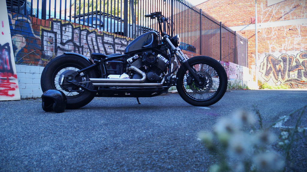 Yamaha XVS650 custom bobber perth Rogue Motorcycles