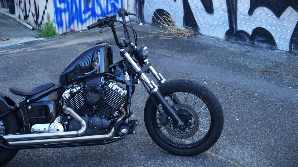 Yamaha XVS650 custom bobber Perth Rogue Motorcycles