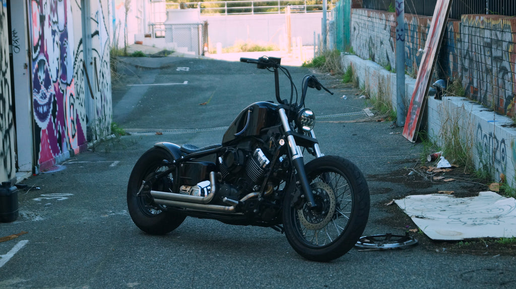 Yamaha XVS650 custom bobber Perth Rogue Motorcycles