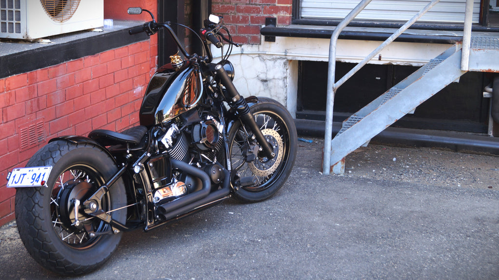 yamaha xvs650 custom bobber rogue motorcycles perth