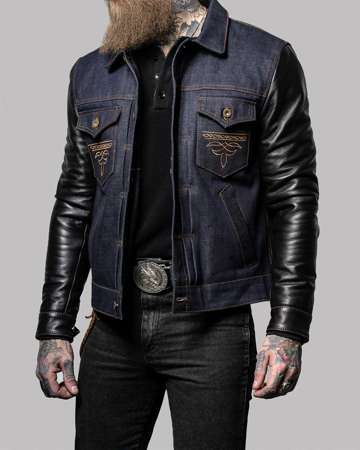 Goldrush Leather Jacket - Rogue Motorcycles