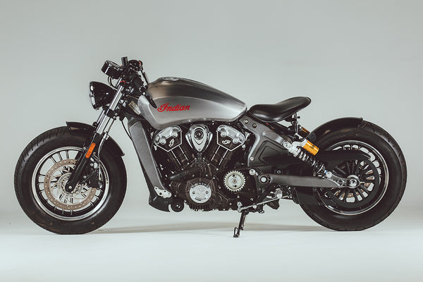 indian scout bobber modified