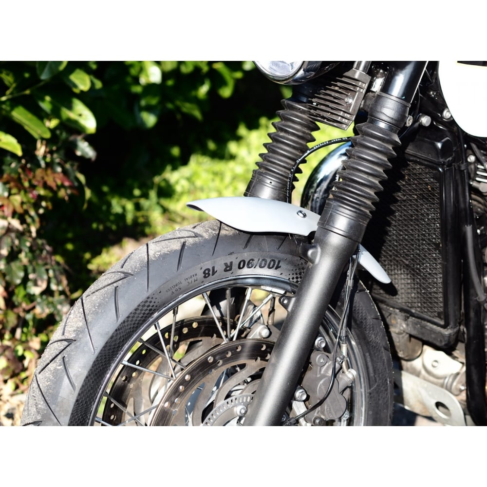 polished rear fender for Liquid cooled triumph - Rogue Motorcycles