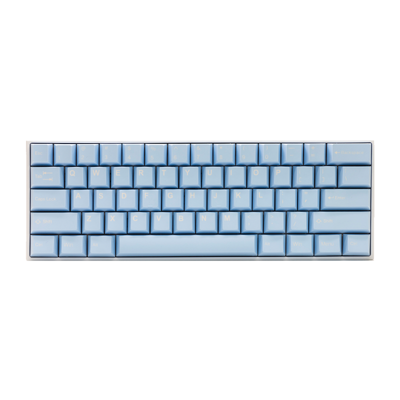 Tai-Hao - Blue Glacial Lake - Doubleshot ABS/Cubic Profile/150keys/(104+38 ADD ON+8 ISO UK)/Double Shot Keycap/1 Key Puller