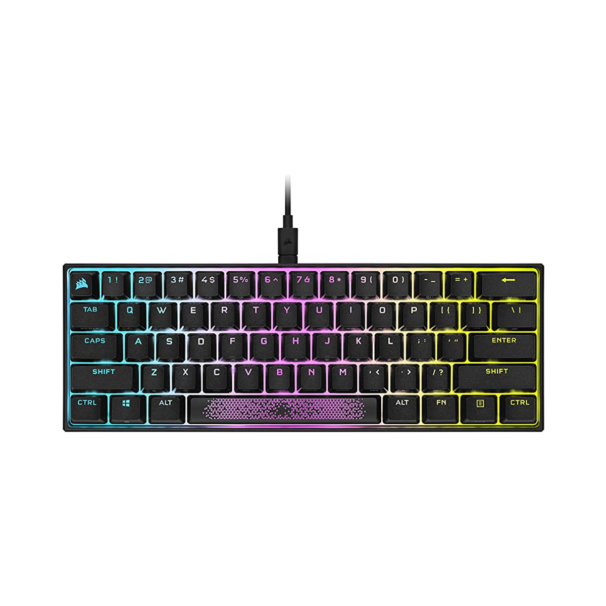 corsair gaming k65 rgb compact mechanical gaming keyboard