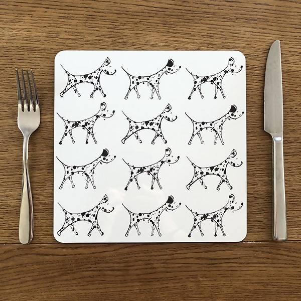 Dalmatian place mats