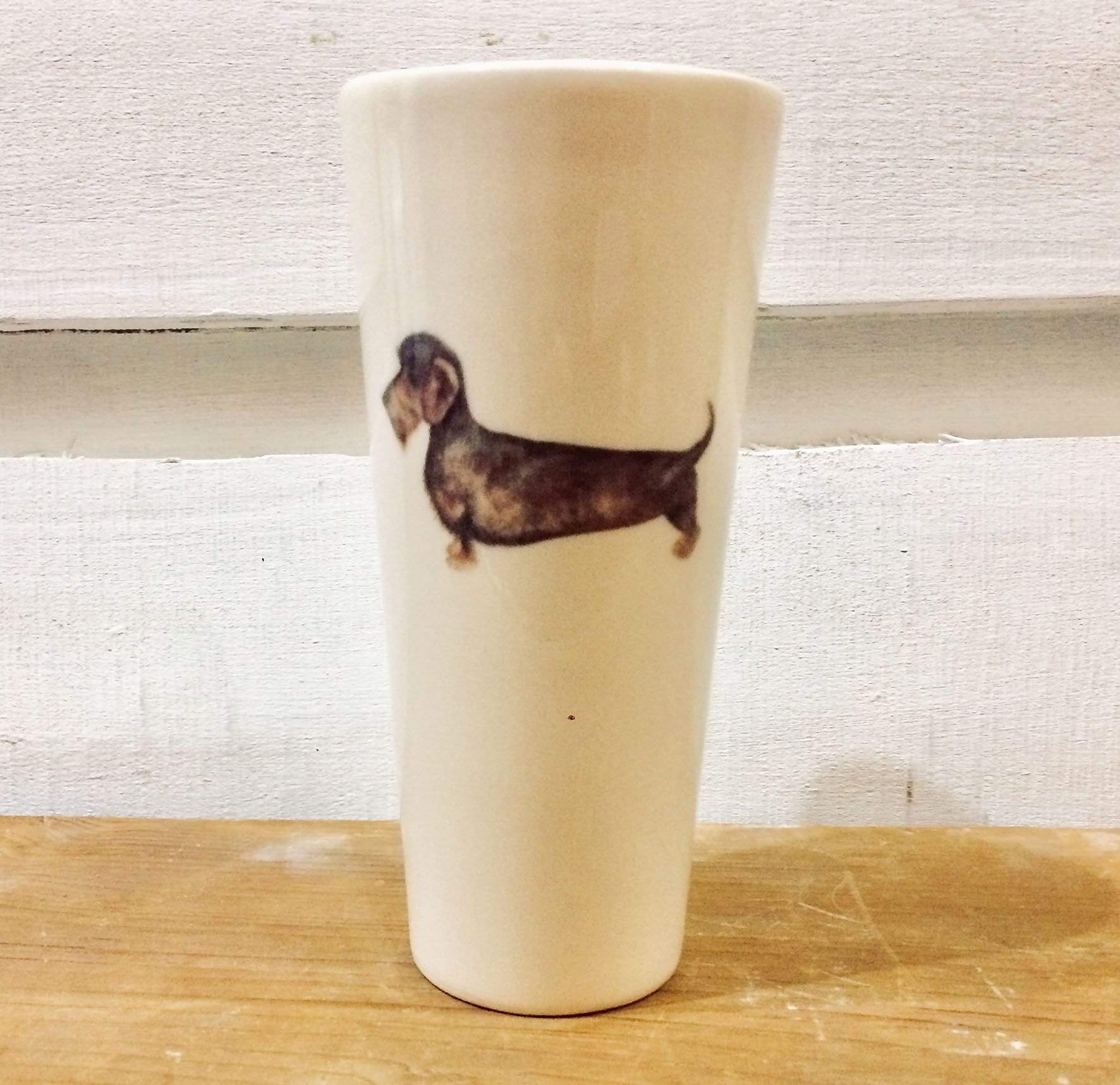 Wire Haired Dachshund Ceramic Vase – In Your Dog House Gifts