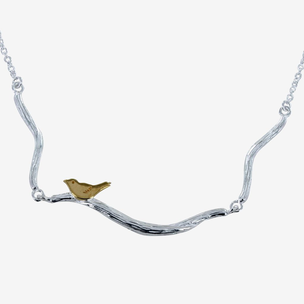 Bird On A Branch Necklace