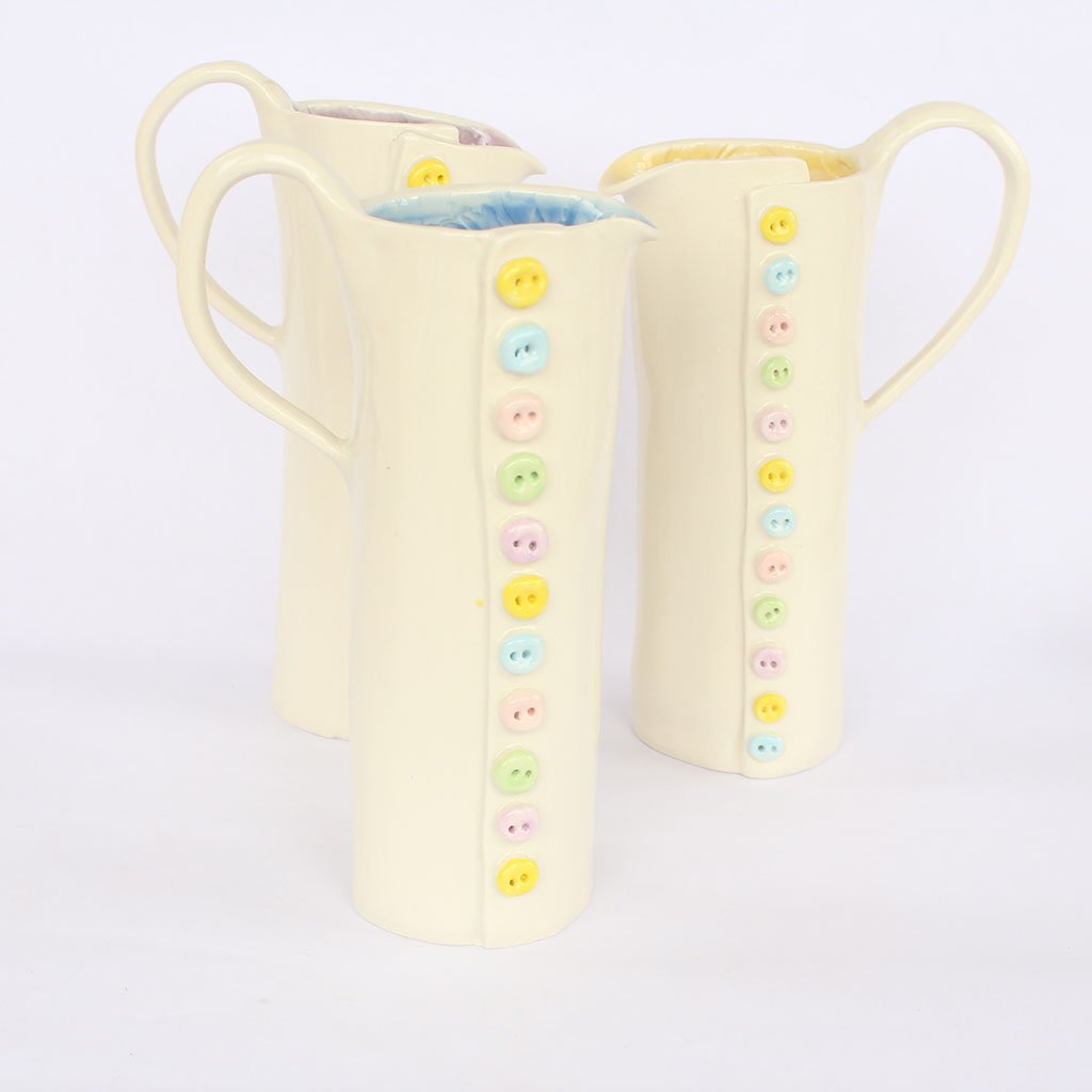 Button Jug by Shelly Lee