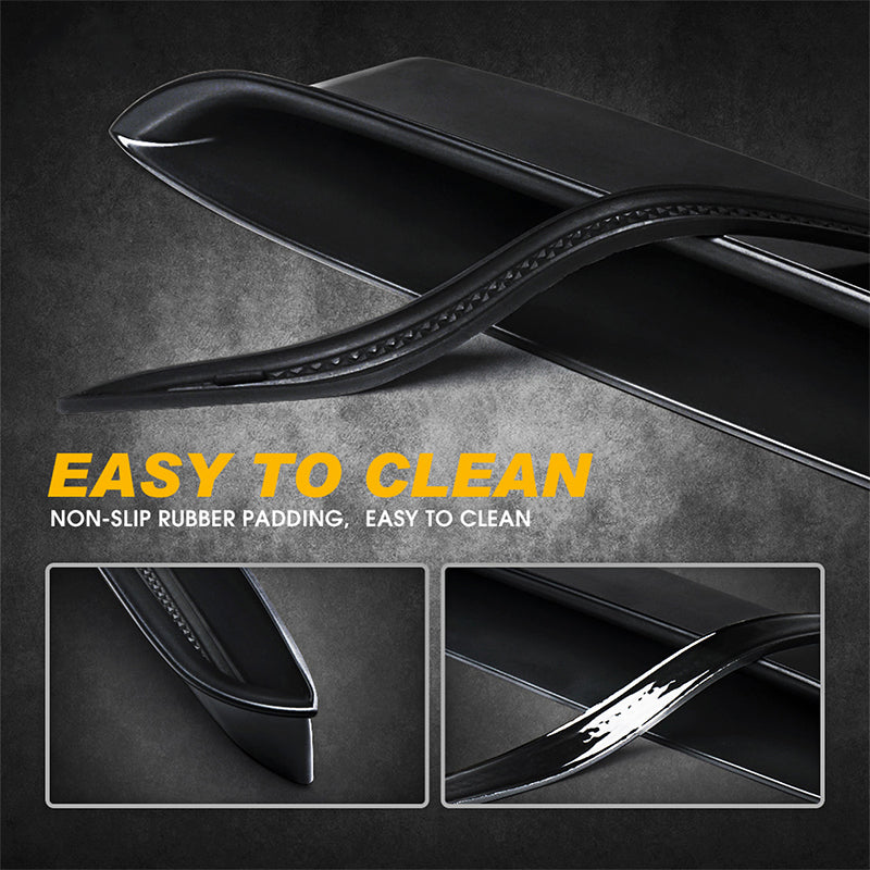 Passenger grab handle storage tray easy to clean