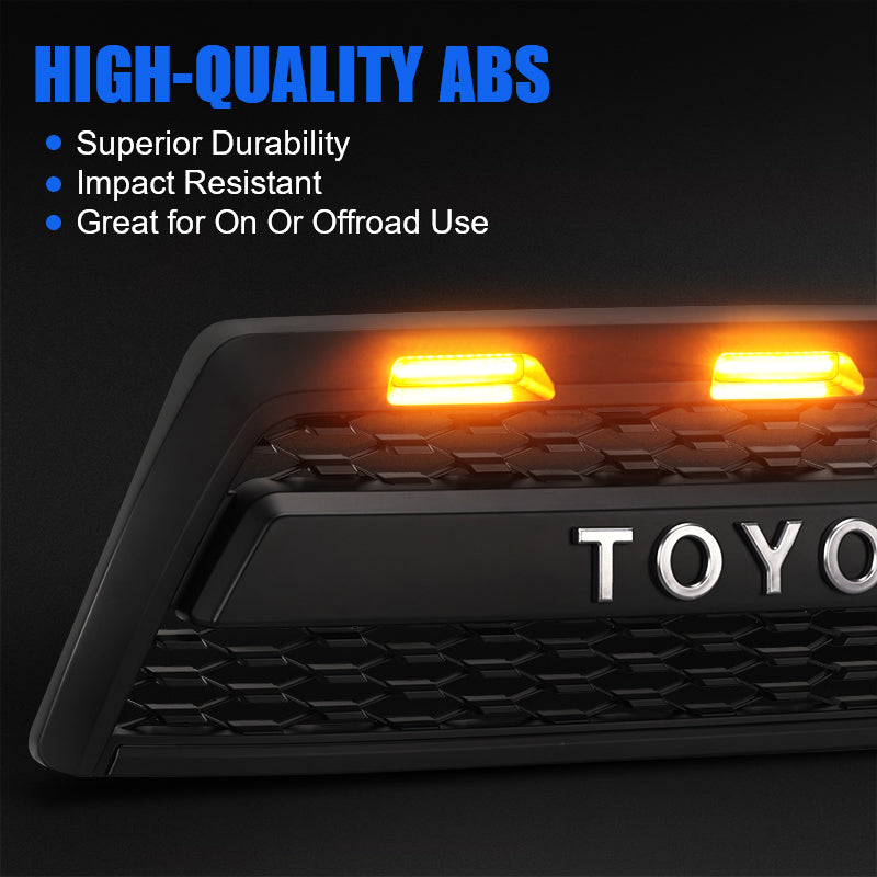 Toyota 4Runner Grille with Raptor Lights