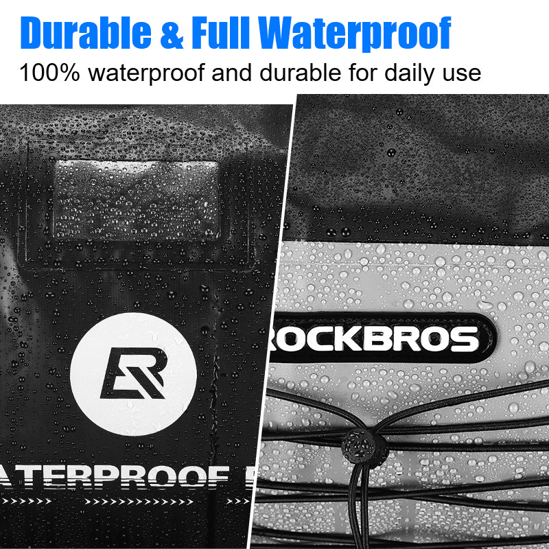 Waterproof Motorcycle Saddlebags & Tail Bag Combo