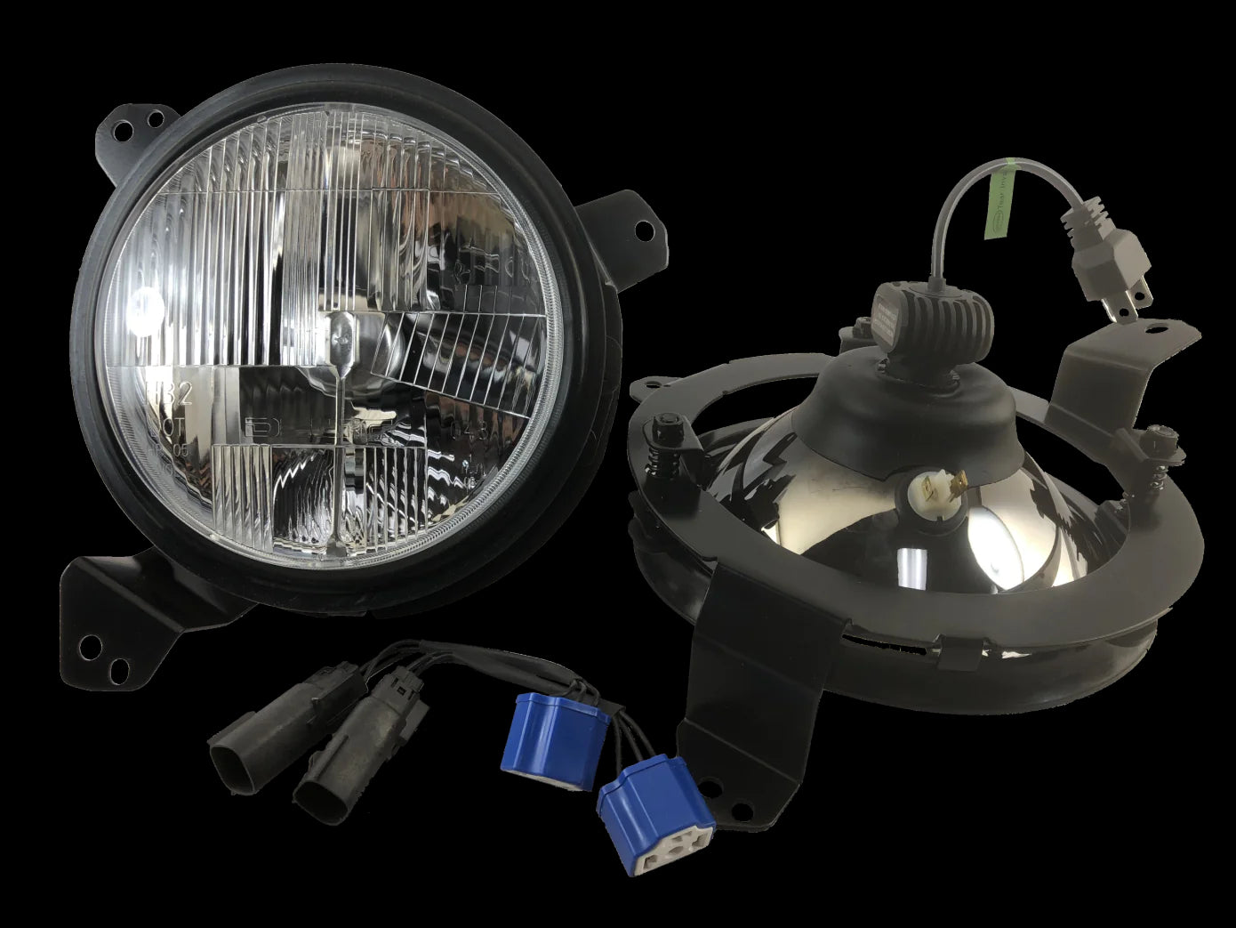 HID lights are more energy-efficient than halogen bulbs but may require additional components