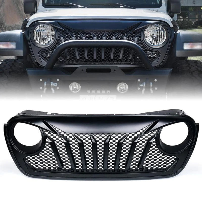 A custom grille is a simple but effective way to change the look and personality of your Jeep.
