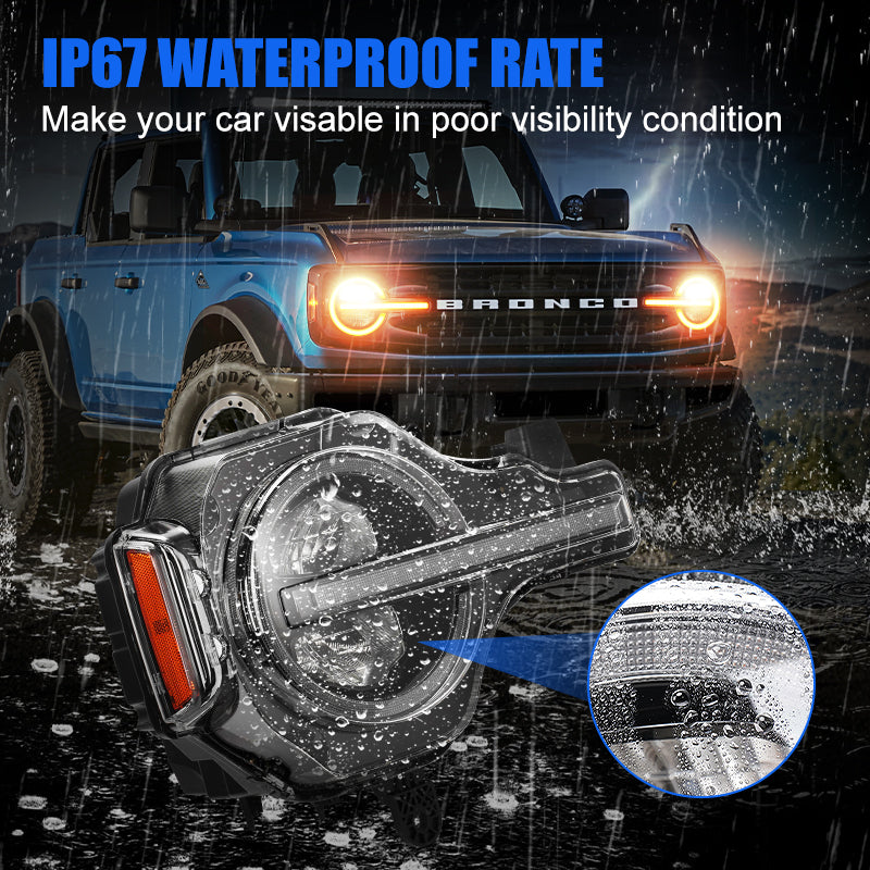 IP67 Waterproof rate