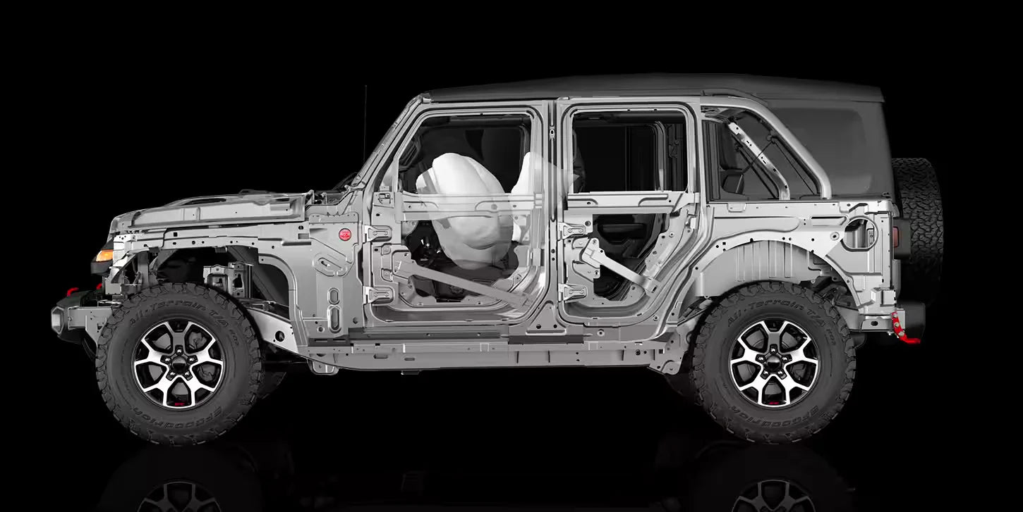 High-Strength Steel Frame and Advanced Airbag System