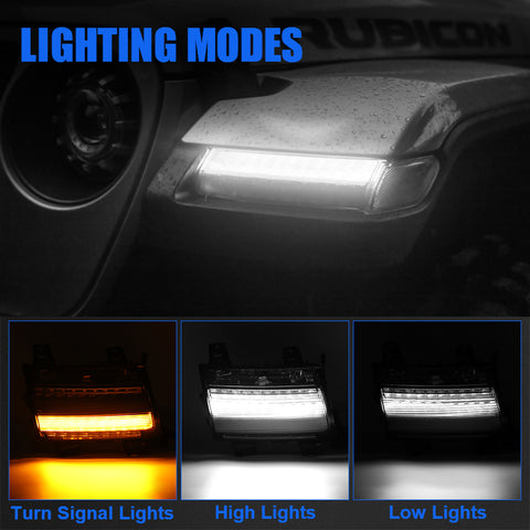 LED Sequential Side Marker Lights