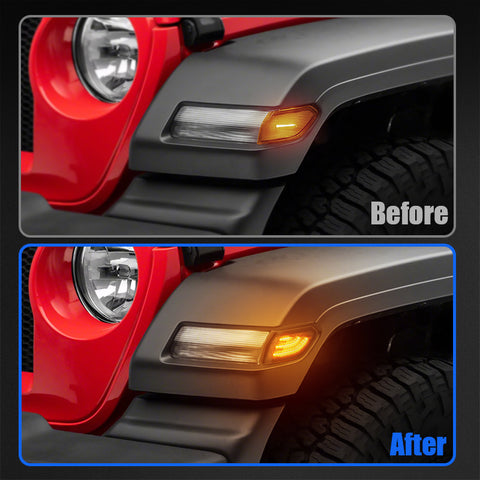 LED Side Maker Front Fender Lights