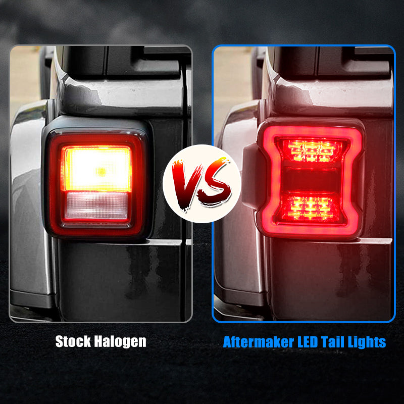 LED Tail Lights For Jeep Wrangler JL JLU 2018+