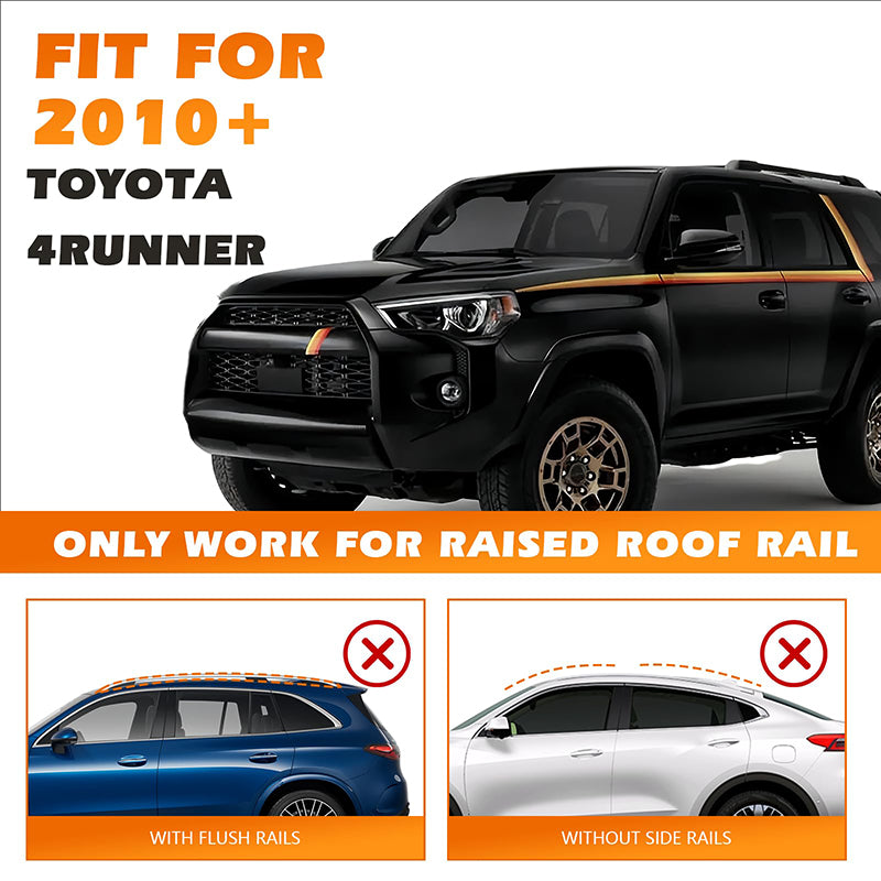 Toyota 4Runner Roof Rack Cross Bars