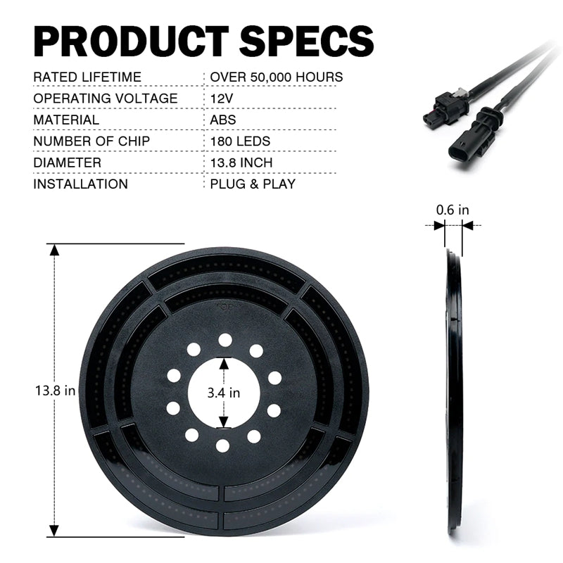 Spare tire lights for jeep wrangler