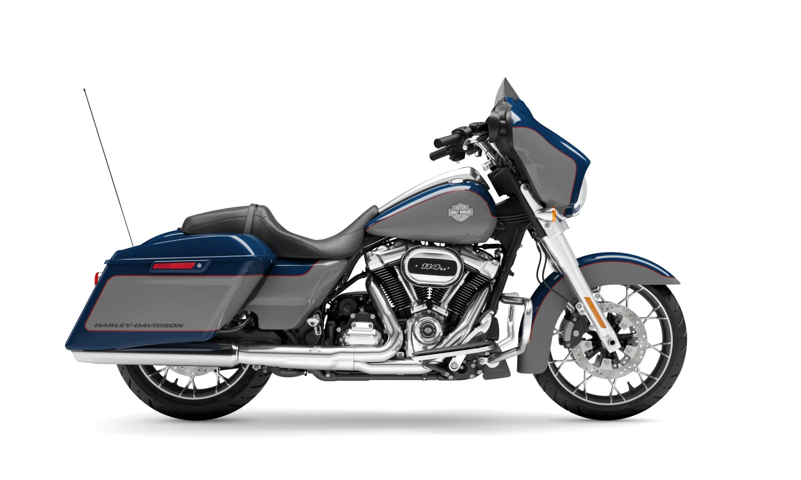 Street Glide Ample Storage Capacity for Extended Trips