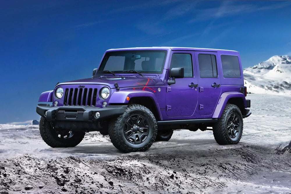 Top 10 Jeep Wrangler Colors--Xtreme Purple Pearl