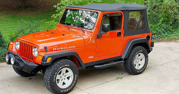 Top 10 Jeep Wrangler Colors--Impact Orange