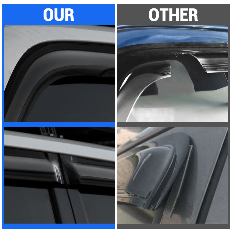 Toyota 4Runner side window deflectors