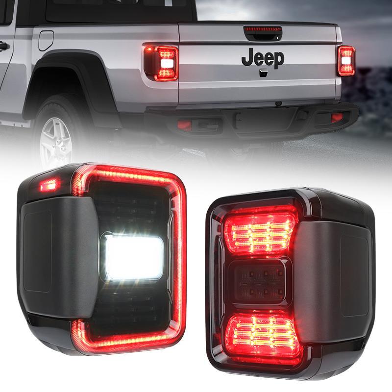 LED Factory Mart Jeep Gladiator JT LED Tail Lights Upgrade