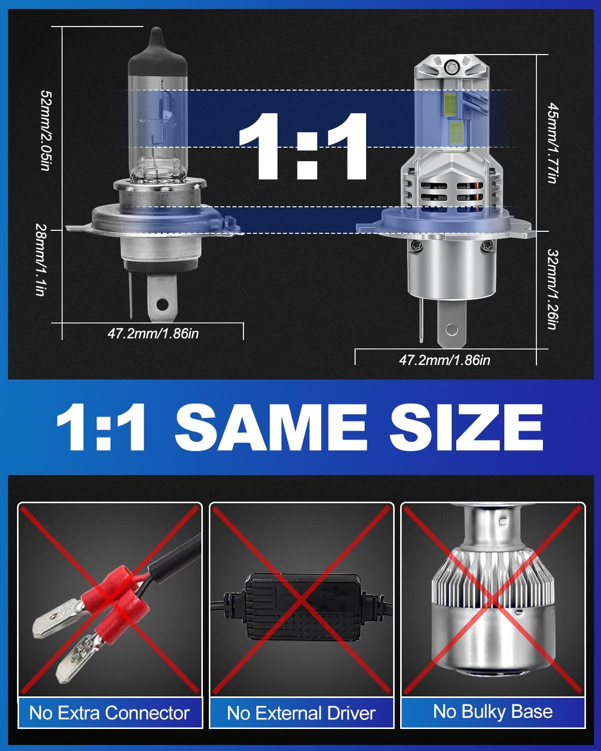 Toyota tacoma LED Headlight Bulbs