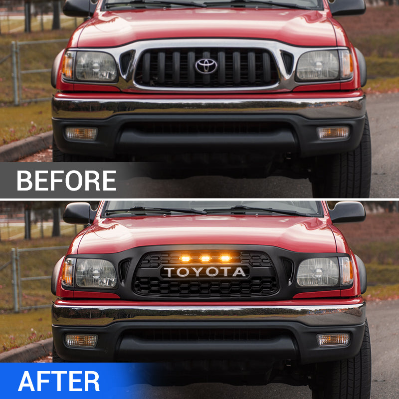 toyota tacoma grille replacement with new style for your truck