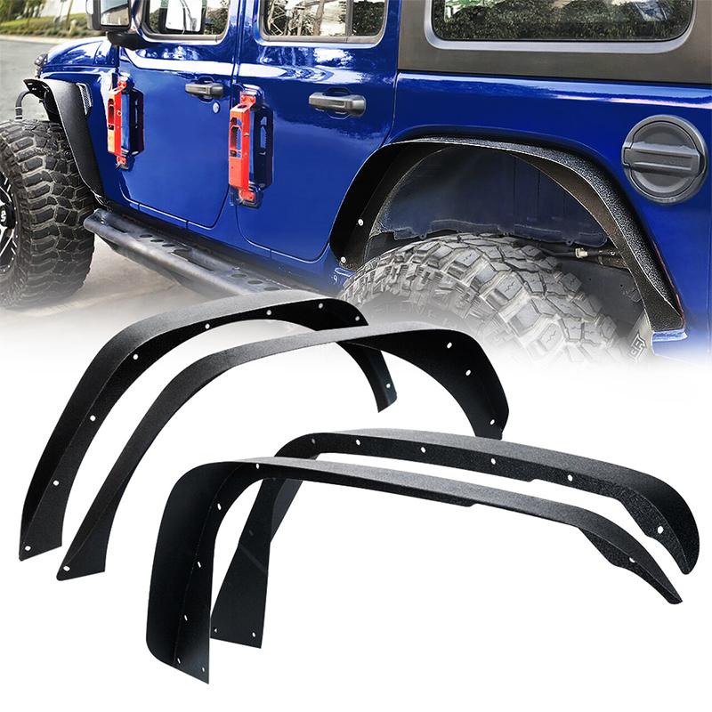 Jeep Wrangler JL Steel Fender Flare Kit