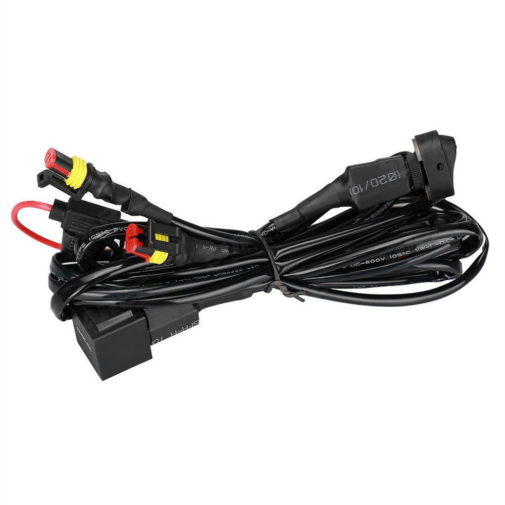 40A 12V Universal Wiring Harness Switch On/Off for Motorcycle Auxiliar